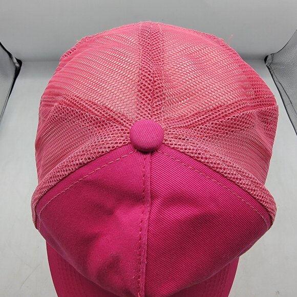 Bass Pro Shops Pink Trucker Hat Mesh Snapback Cap One Size Fits Most OSFM - Picture 8 of 10